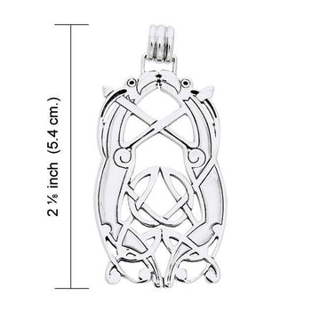 Proud art with rich history ~ Viking Borre Animal Sterling Silver Pendant Jewelry TPD1142 - Jewelry